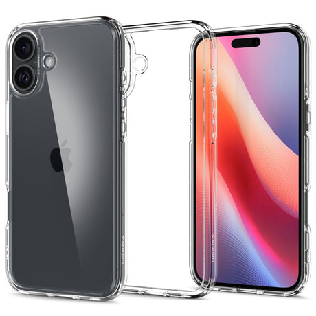 Husă de protecție Spigen Ultra Hybrid transparentă pentru iPhone 16