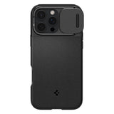 Husa de protectie Spigen Optik Armor MagSafe (ACS08015) compatibil cu iPhone 16 Pro Max, Negru