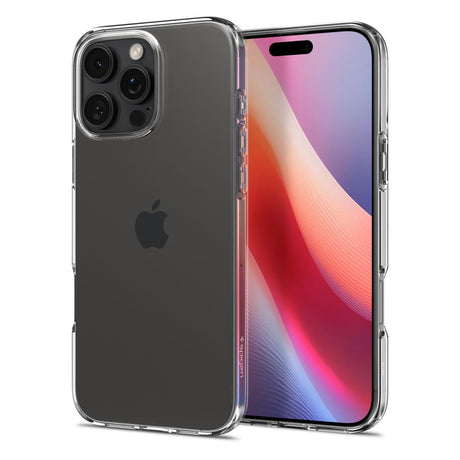 Husa de protectie Spigen Liquid Crystal (ACS08112) compatibil cu iPhone 16 Pro, Crystal Clear