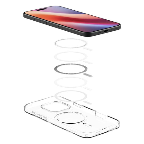 Husa de protectie Spigen Liquid Crystal MagSafe (ACS08387) compatibil cu iPhone 16 Pro Max, Transparent
