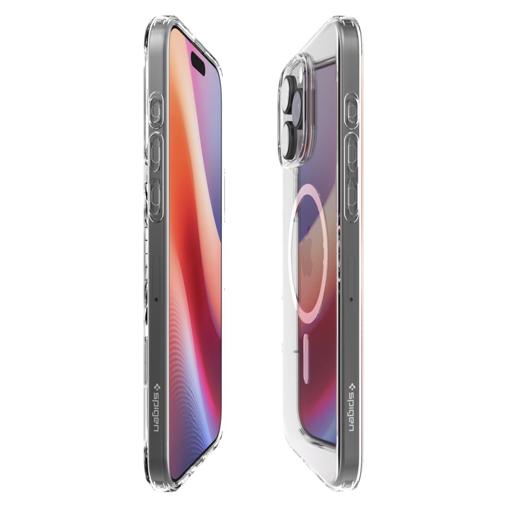 Husa de protectie Spigen Liquid Crystal MagSafe (ACS08387) compatibil cu iPhone 16 Pro Max, Transparent