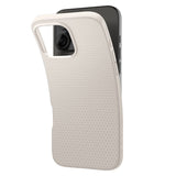 Husa de protectie Spigen Liquid Air (ACS08120) compatibil cu iPhone 16 Pro, Titanium Natural