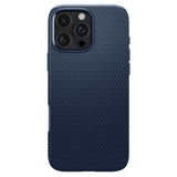 Husa de protectie Spigen Liquid Air (ACS08118) compatibil cu iPhone 16 Pro, Bleumarin
