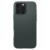 Husa de protectie Spigen Liquid Air (ACS08119) compatibil cu iPhone 16 Pro, Abyss Green