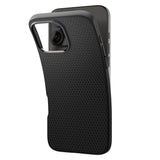 Husa de protectie Spigen Liquid Air (ACS08117) compatibil cu iPhone 16 Pro, Negru Mat