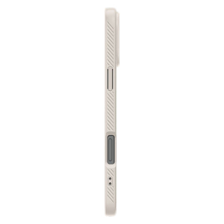 Husa de protectie Spigen Liquid Air (ACS07991) compatibil cu iPhone 16 Pro Max, Titanium Natural