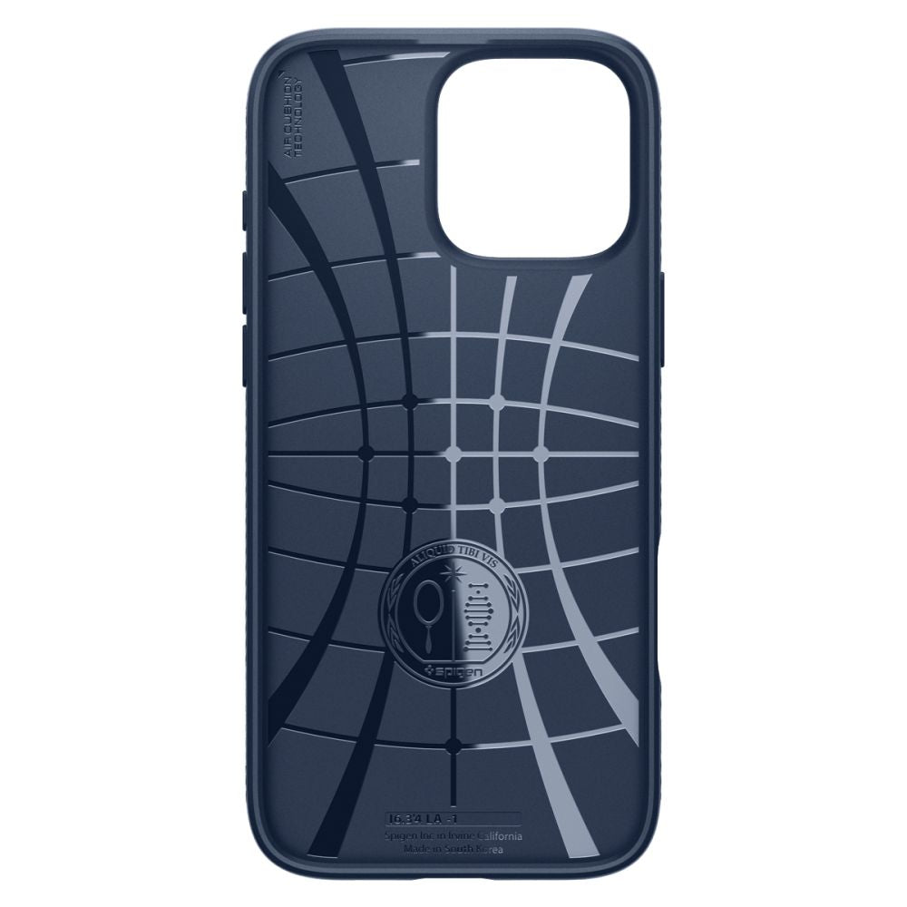 Husa de protectie Spigen Liquid Air (ACS07989) compatibil cu iPhone 16 Pro Max, Bleumarin
