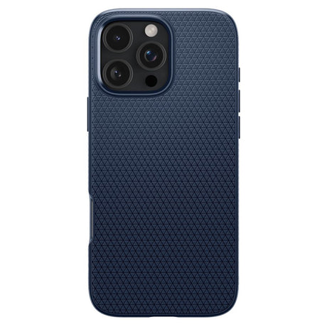 Husa de protectie Spigen Liquid Air (ACS07989) compatibil cu iPhone 16 Pro Max, Bleumarin