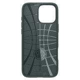 Husa de protectie Spigen Liquid Air (ACS07990) compatibil cu iPhone 16 Pro Max, Abyss Green