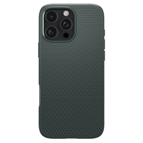 Husa de protectie Spigen Liquid Air (ACS07990) compatibil cu iPhone 16 Pro Max, Abyss Green