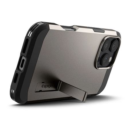 Husa de protectie Spigen Tough Armor MagSafe (ACS08145) compatibil cu iPhone 16 Pro, Gunmetal