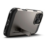 Husa de protectie Spigen Tough Armor MagSafe (ACS08012) compatibil cu iPhone 16 Pro Max, Gunmetal