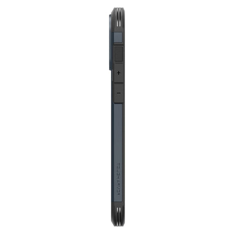 Husa de protectie Spigen Tough Armor MagSafe (ACS08147) compatibil cu iPhone 16 Pro, Metal Slate