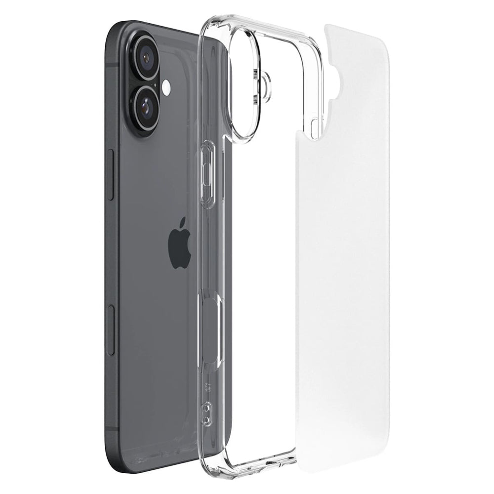 Husa de protectie Spigen Ultra Hybrid (ACS08199) compatibil cu iPhone 16, Frost Clear