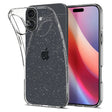 Husa de protectie Spigen Liquid Crystal Glitter (ACS08065) compatibil cu iPhone 16 Plus, Crystal Quartz