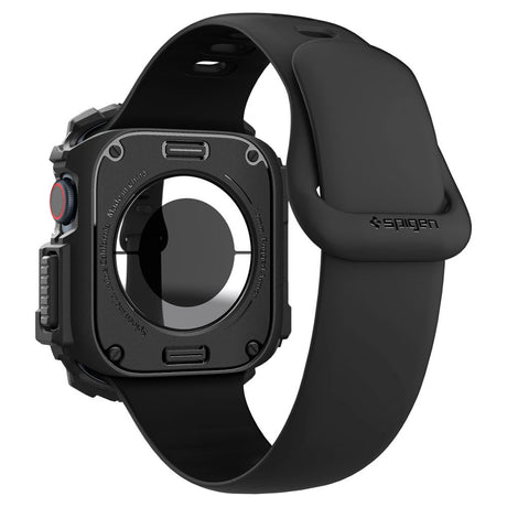 Accesoriu smartwatch Spigen Rugged Armor (ACS08585) compatibil cu Apple Watch 10 42mm / Watch 11 42mm, Negru