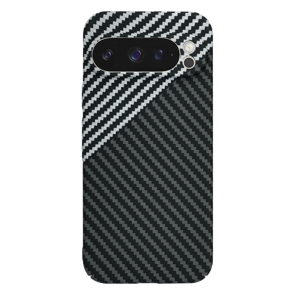 Husa de protectie Techsuit Carbonite FiberShell compatibil cu Google Pixel 9 Pro, Stealth Gray