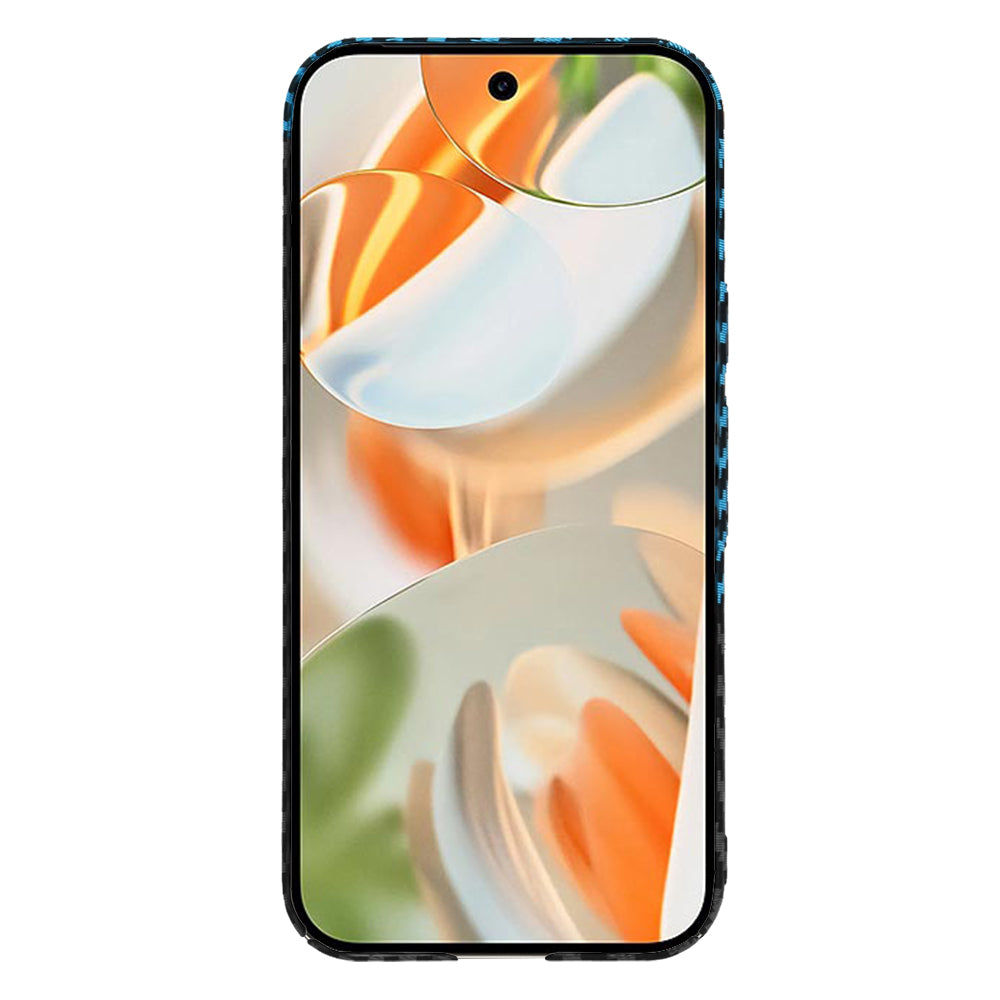 Husa de protectie Techsuit Carbonite FiberShell compatibil cu Google Pixel 9 Pro, Albastru Pulse