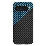 Husa de protectie Techsuit Carbonite FiberShell compatibil cu Google Pixel 9 Pro, Albastru Pulse