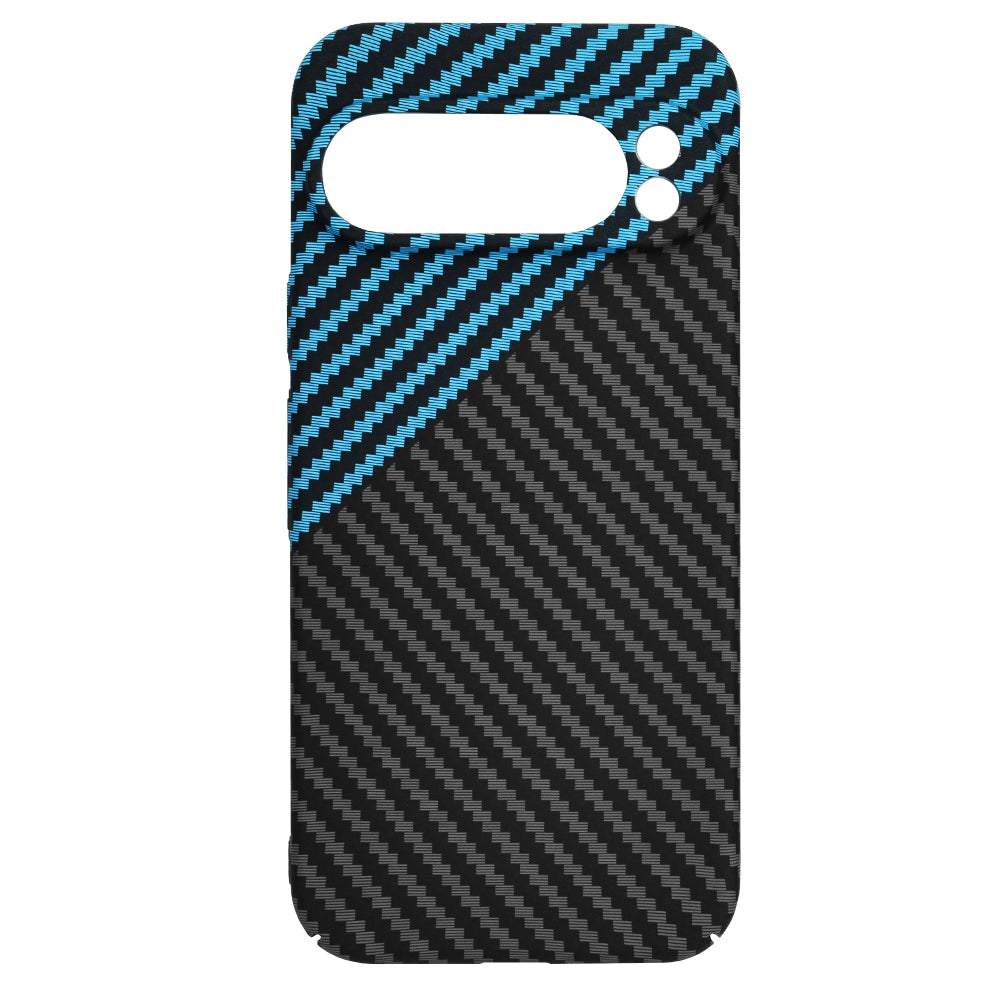 Husa de protectie Techsuit Carbonite FiberShell compatibil cu Google Pixel 9 Pro, Albastru Pulse
