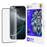 Folie de protectie Lito D+ Pro Clear compatibil cu iPhone 16 Pro, Negru