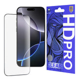 Folie de protectie Lito HD Pro Clear compatibil cu iPhone 16 Pro Max, Negru