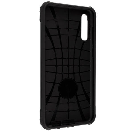 Husa de protectie Techsuit Hybrid Armor compatibil cu Samsung Galaxy A70 / A70s, Negru