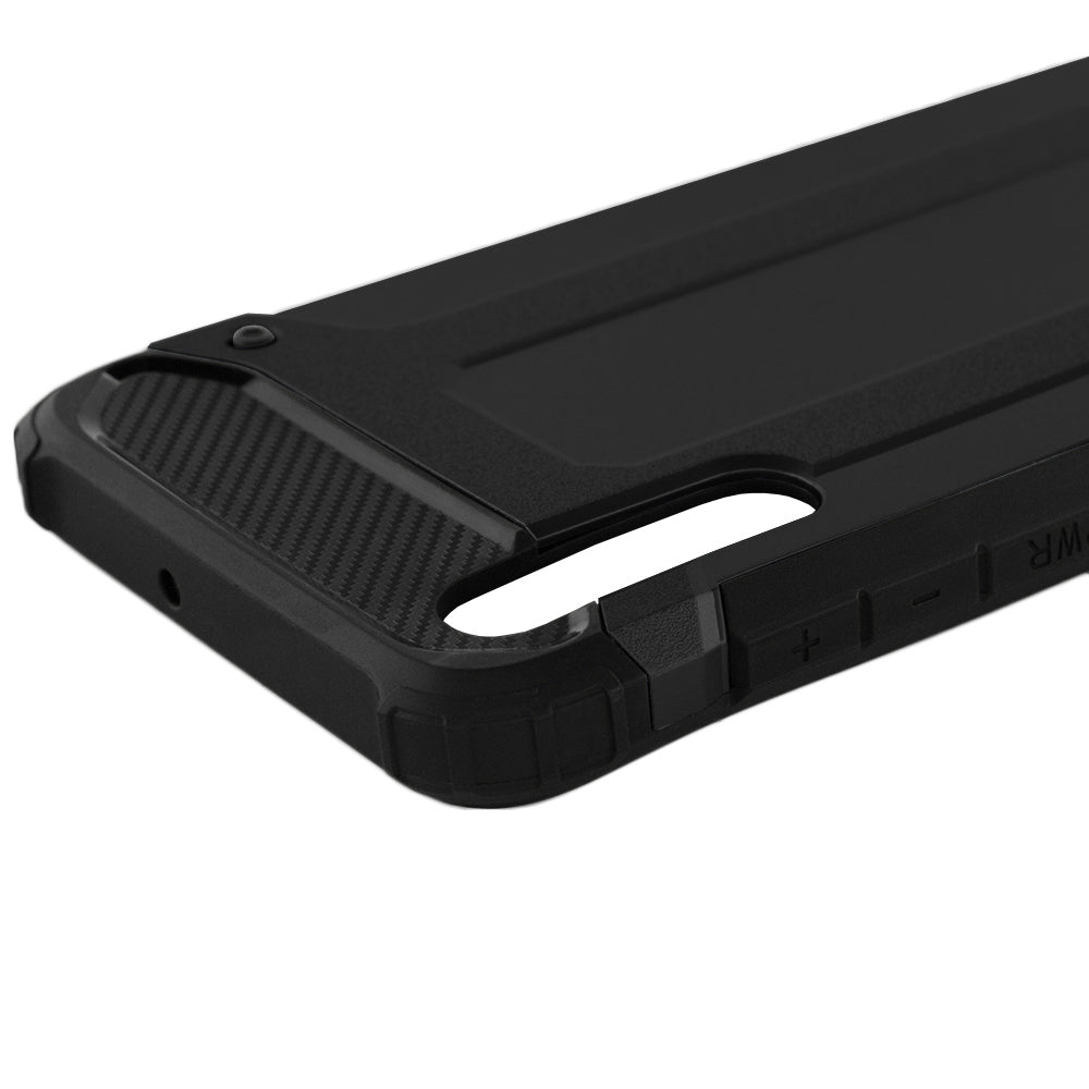 Husa de protectie Techsuit Hybrid Armor compatibil cu Samsung Galaxy A70 / A70s, Negru