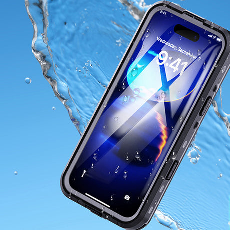 Husă ShellBox pentru iPhone 16 Pro Max, neagră