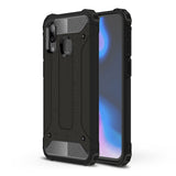 Husa de protectie Techsuit Hybrid Armor compatibil cu Samsung Galaxy A40, Negru