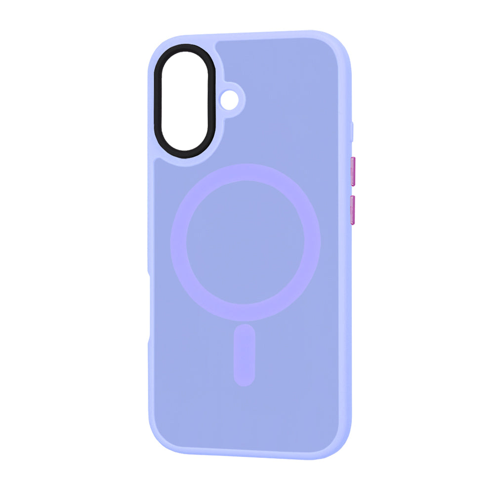 Husa de protectie Techsuit HaloFrost MagSafe Series compatibil cu iPhone 16 Plus, Mov Deschis