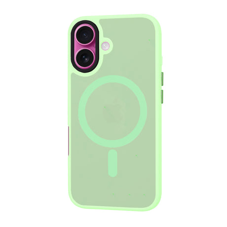 Husa de protectie Techsuit HaloFrost MagSafe Series compatibil cu iPhone 16 Plus, Verde Deschis