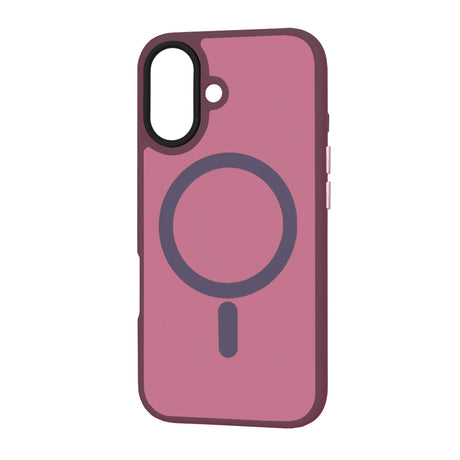 Husa de protectie Techsuit HaloFrost MagSafe Series compatibil cu iPhone 16 Plus, Bordo