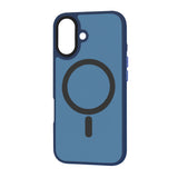 Husa de protectie Techsuit HaloFrost MagSafe Series compatibil cu iPhone 16 Plus, Albastru Inchis
