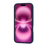 Husa de protectie Techsuit HaloFrost MagSafe Series compatibil cu iPhone 16 Plus, Albastru Inchis
