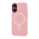 Husa de protectie Techsuit HaloFrost MagSafe Series compatibil cu iPhone 16 Plus, Roz