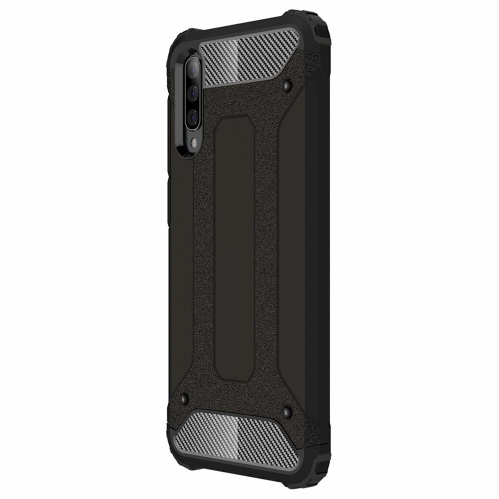 Husa de protectie Techsuit Hybrid Armor compatibil cu Samsung Galaxy A30s / A50 / A50s, Negru