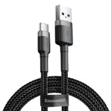Cablu Baseus Cafule (CATKLF-CG1), USB Type-C, 2A, 2m, Negru
