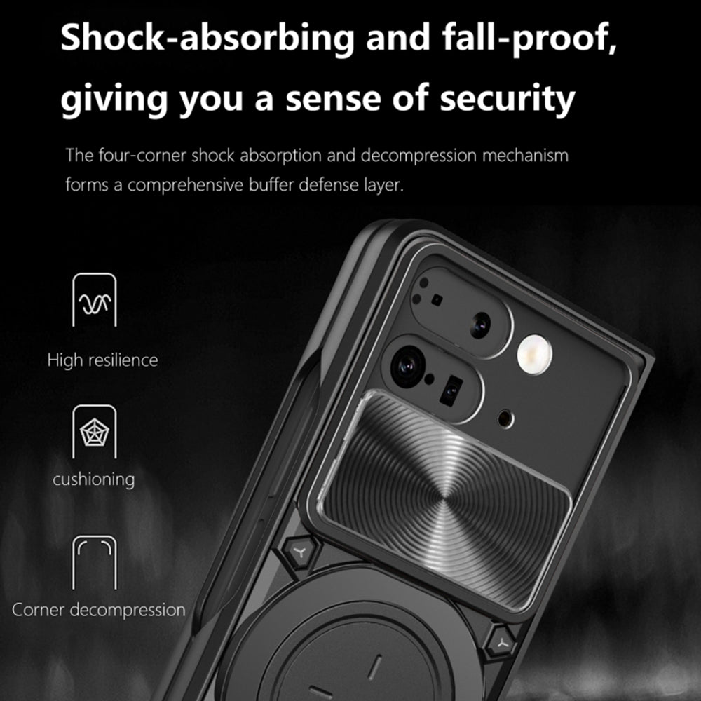 Husa de protectie Techsuit CamGuard Pro compatibil cu Google Pixel 9 Pro Fold, Rosu