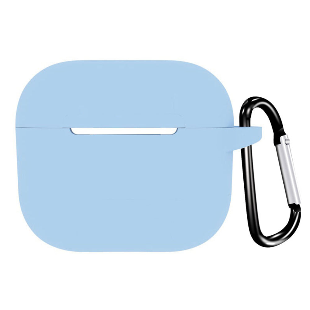 Casti Techsuit Silicone Case, for AirPods 4, Smooth Ultrathin Material, Albastru