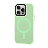 Husa de protectie Techsuit HaloFrost MagSafe Series compatibil cu iPhone 16 Pro, Verde Deschis