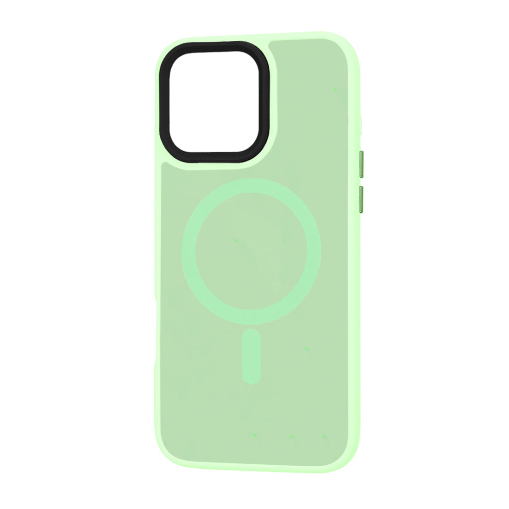 Husa de protectie Techsuit HaloFrost MagSafe Series compatibil cu iPhone 16 Pro Max, Verde Deschis