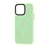 Husa de protectie Techsuit HaloFrost MagSafe Series compatibil cu iPhone 16 Pro Max, Verde Deschis