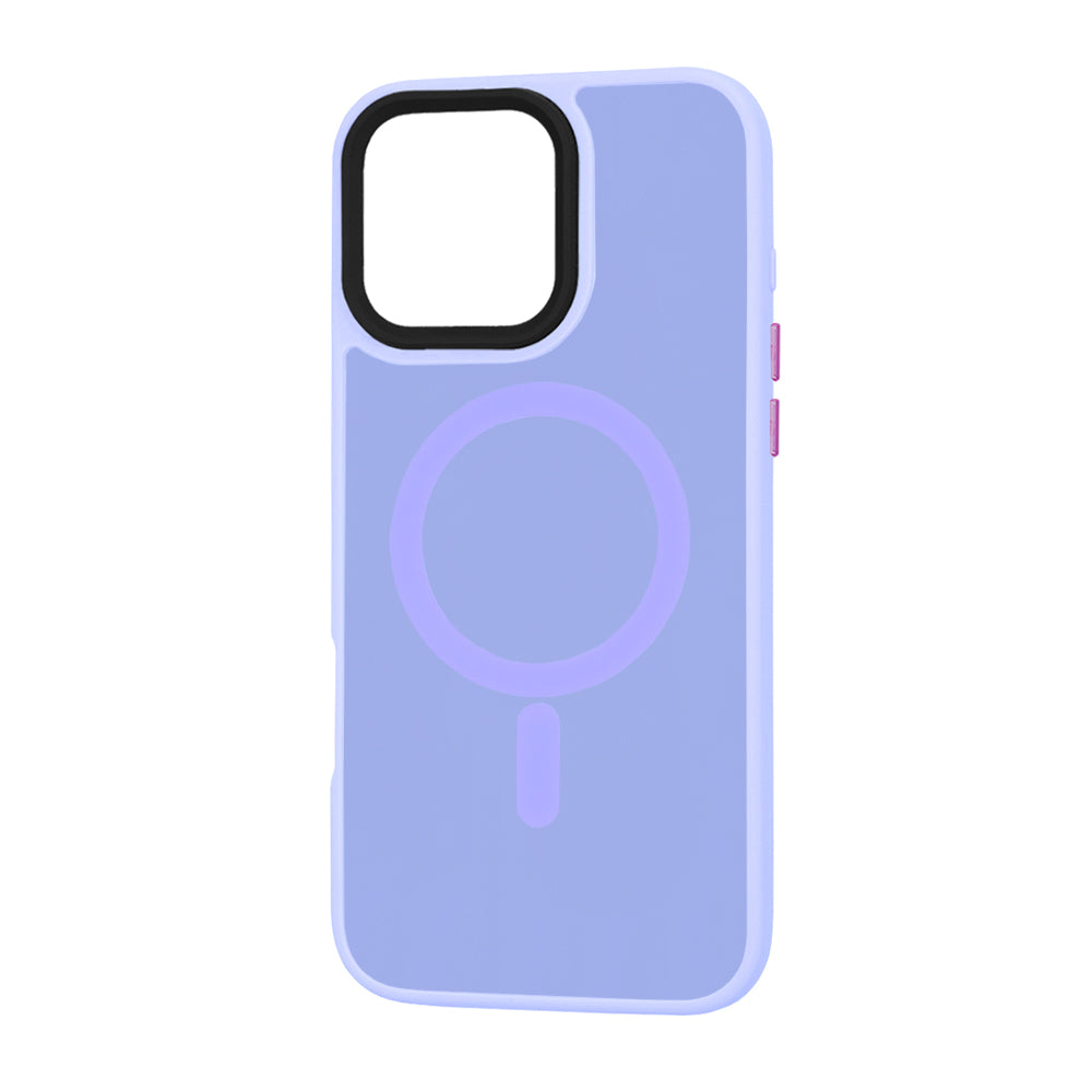 Husa de protectie Techsuit HaloFrost MagSafe Series compatibil cu iPhone 16 Pro Max, Mov Deschis