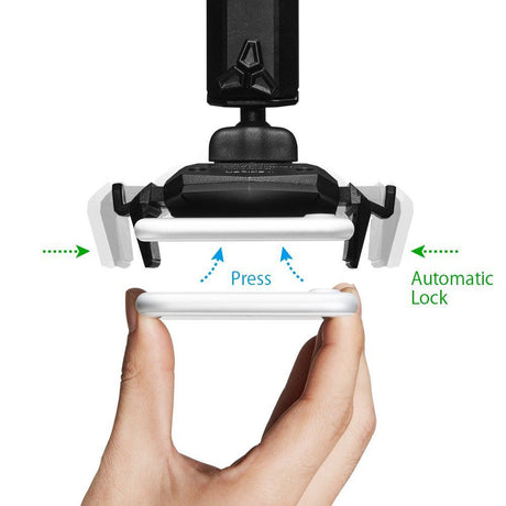 Suport Spigen TS35 (000CG20917), Automatic Lock for Dashboard, Windshield, Negru