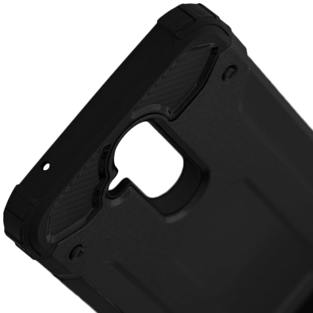 Husa de protectie Techsuit Hybrid Armor compatibil cu Huawei Mate 20 lite, Negru