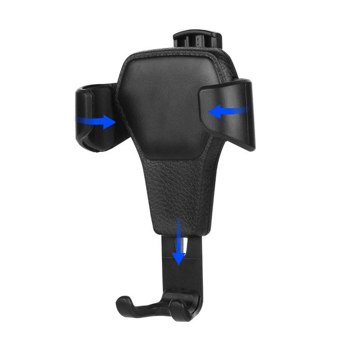 Suport Techsuit (H01), Gravity Grip for Air Vent, Negru