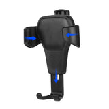 Suport Techsuit (H01), Gravity Grip for Air Vent, Negru