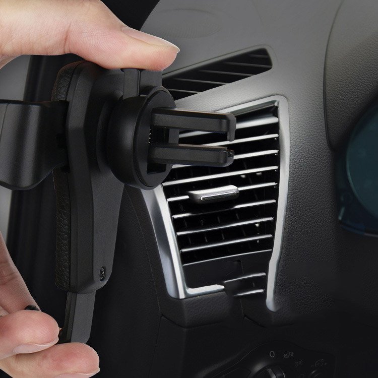 Suport Techsuit (H01), Gravity Grip for Air Vent, Negru
