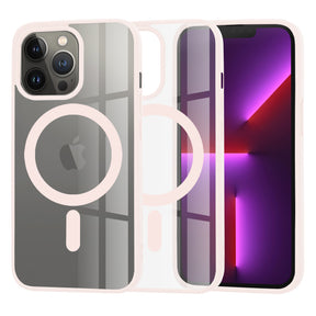 Husa de protectie Techsuit MagSafe Pro compatibil cu iPhone 13 Pro, Nude Pink